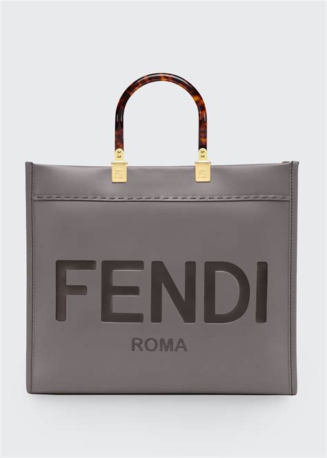 fendi shopper tote bag